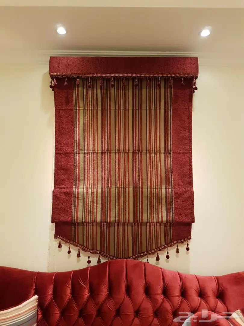 ستائر رومانية فاخرة - جمال وأناقة لمنزلك! (image 2)