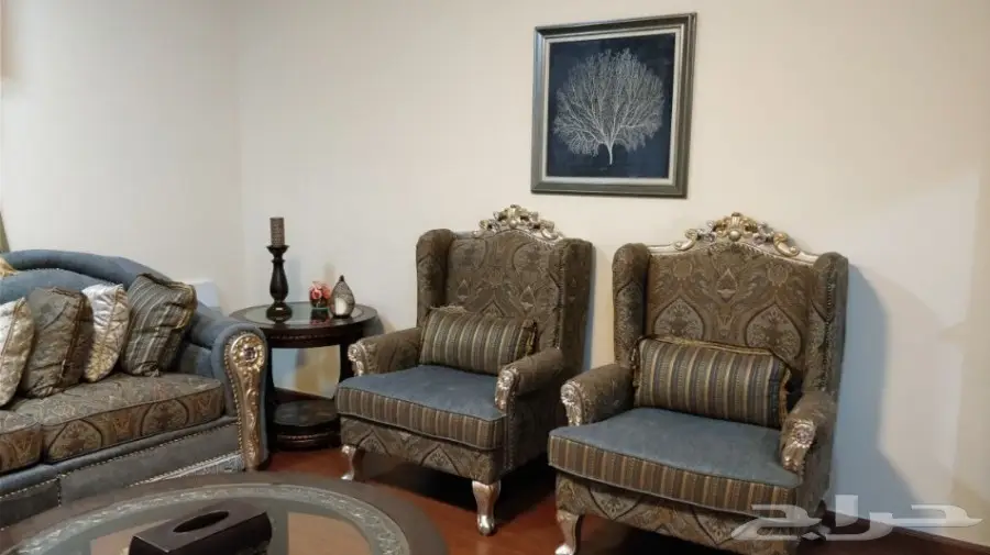 كنب كلاسيكي فخم - فرصة لا تُفوّت!