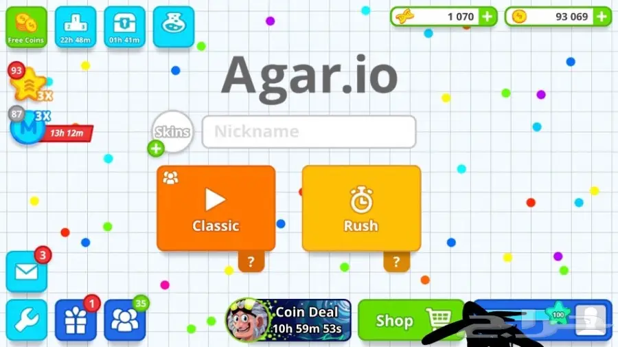 حساب اقاريو لفل 100