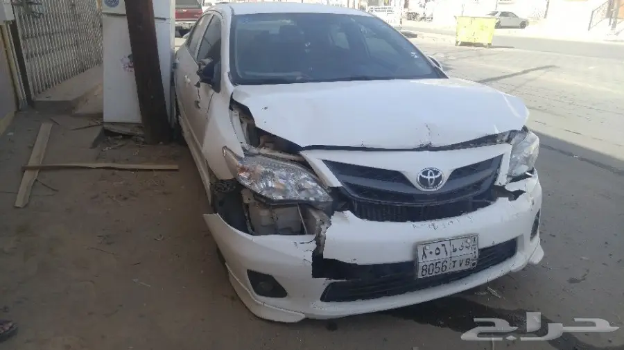 كورولا 2013 مصدومه (image 1)