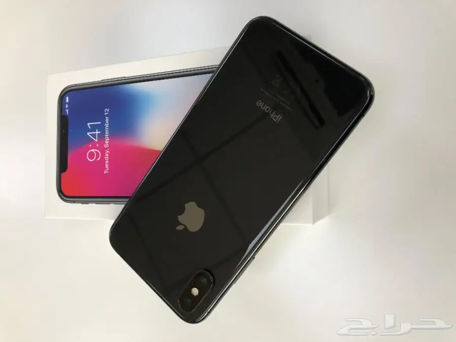 أيفون X رمادي 64GB استعمال بسيط جدا