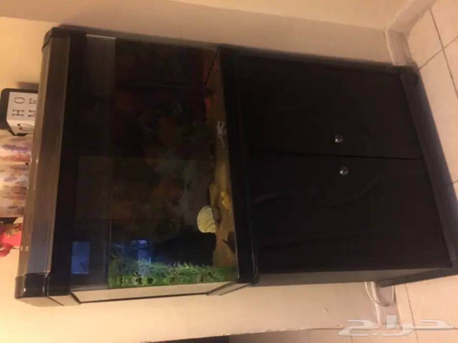 دولاب مع حوض سمك (image 1)