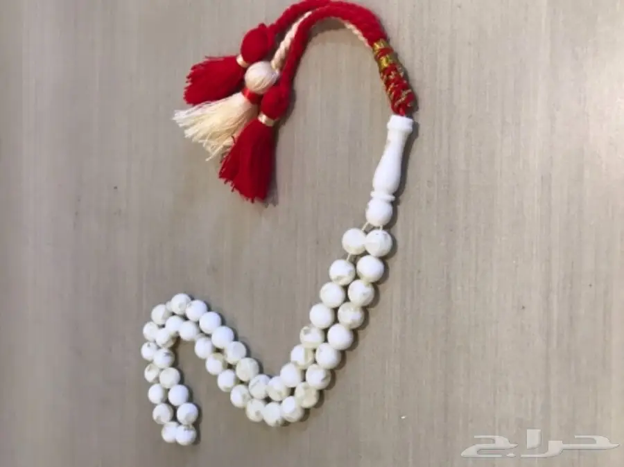 مزاد رقم 293 سبحة تراب كهرمان مميزة