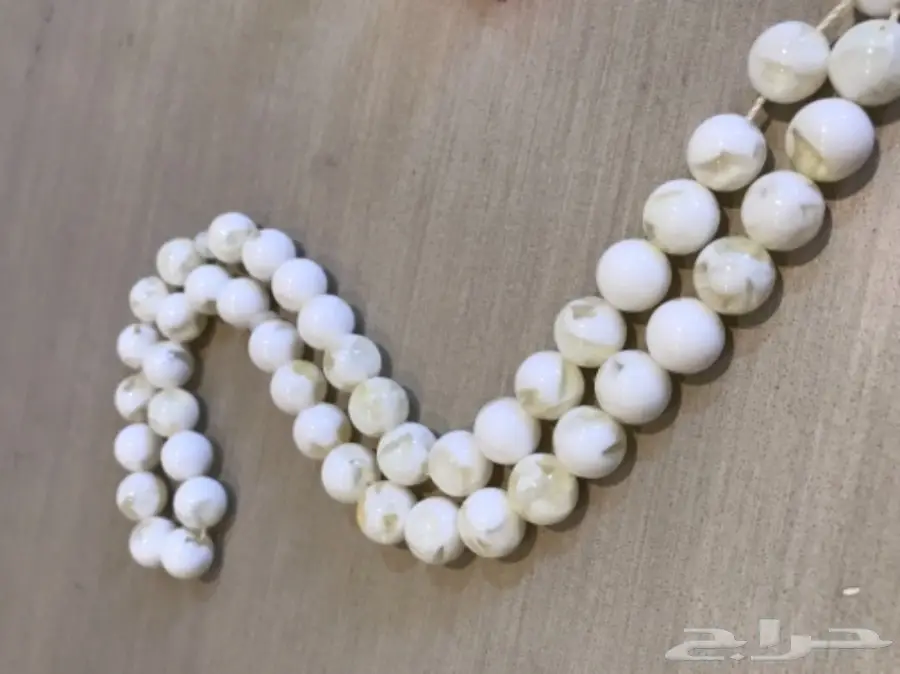 مزاد رقم 293 سبحة تراب كهرمان مميزة (image 1)