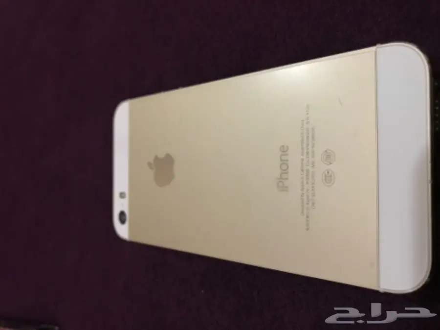 ايفن 5s ذهبي نظيف  (image 1)