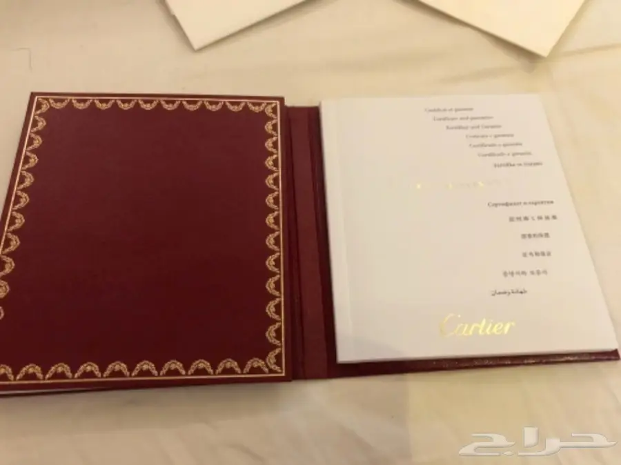 ساعة Cartier كارتيه اصلية للبيع (image 4)