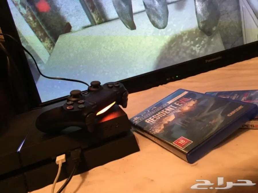 سوني 4 شبه جديد 500قيقا