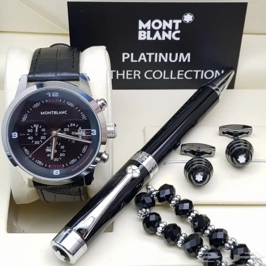 اطقم ماركة مونت بلانك رجالية روعة وكمية محدود (image 1)