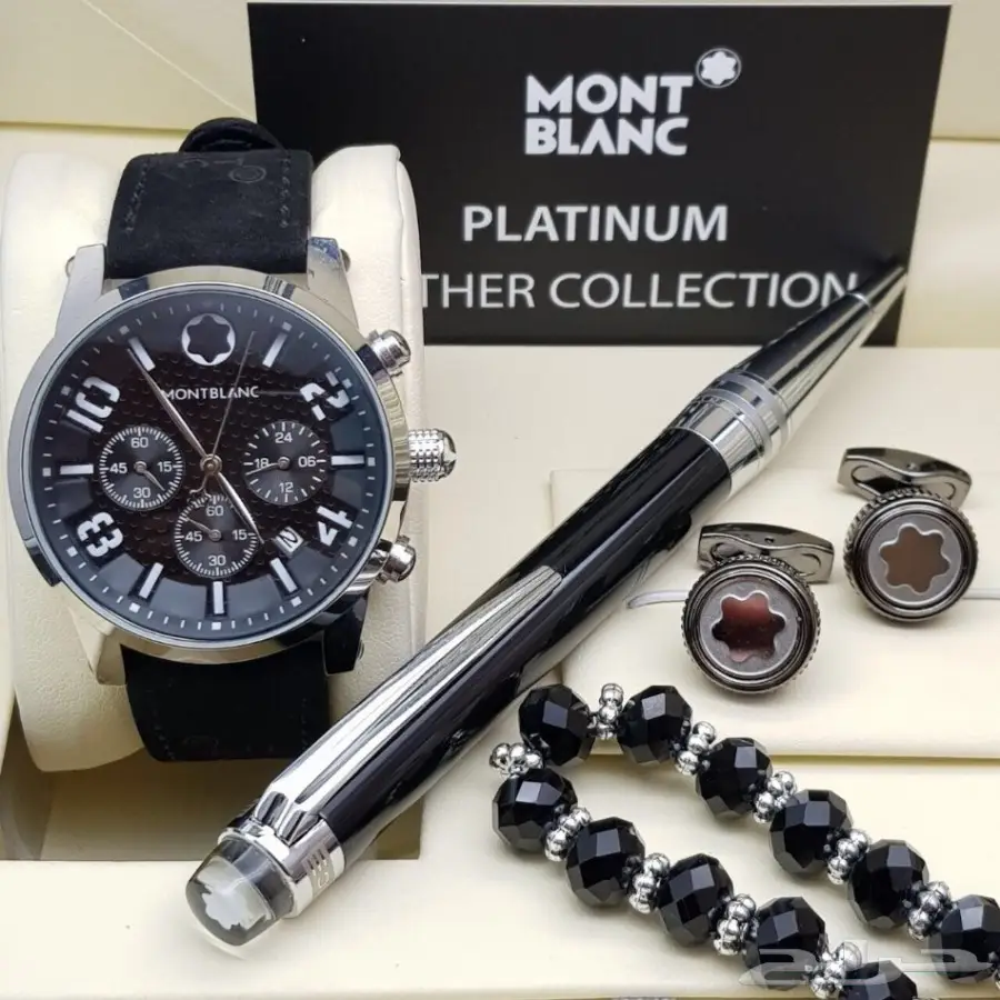 اطقم ماركة مونت بلانك رجالية روعة وكمية محدود (image 2)