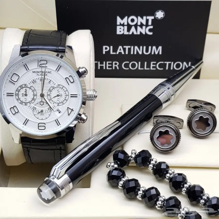 اطقم ماركة مونت بلانك رجالية روعة وكمية محدود (image 3)
