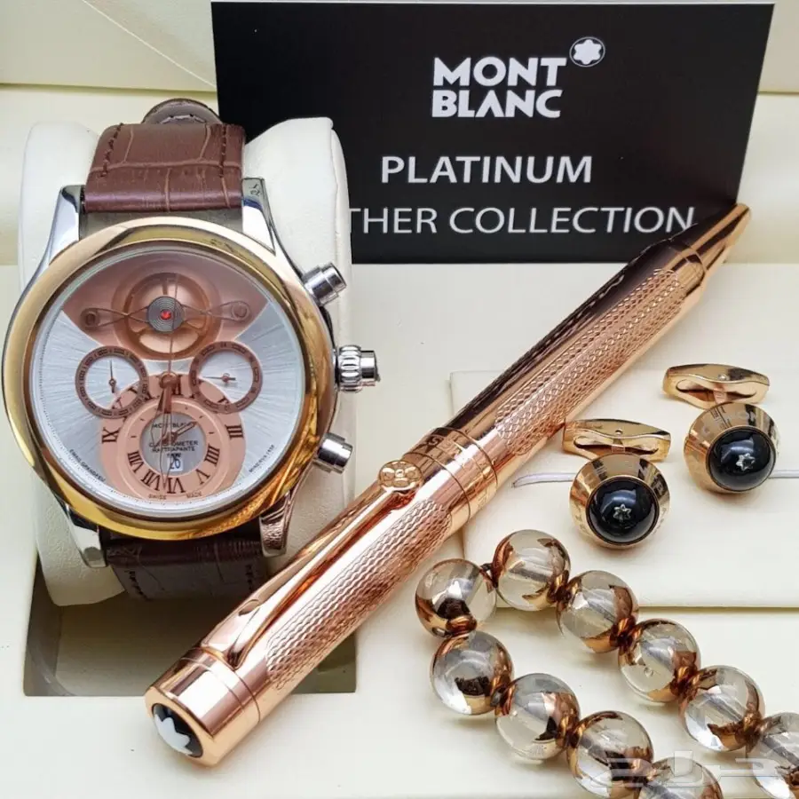 اطقم ماركة مونت بلانك رجالية روعة وكمية محدود (image 9)