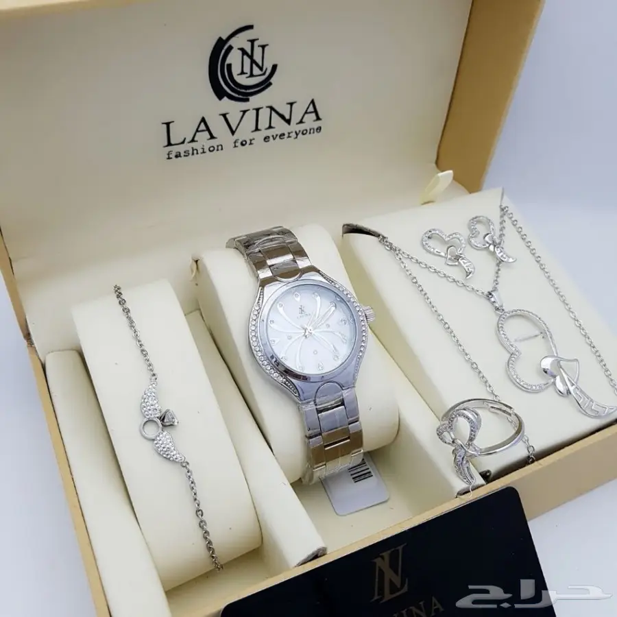  ساعات لافينا نسائي سل استيل مرة رووعة (image 7)