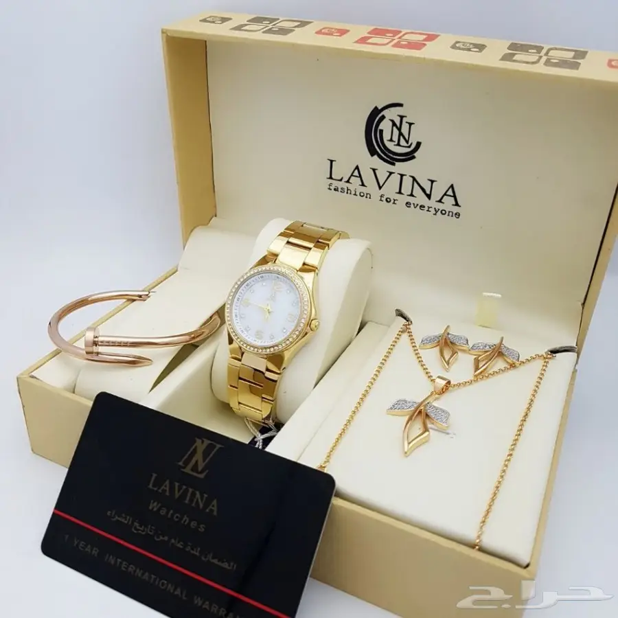  ساعات لافينا نسائي سل استيل مرة رووعة (image 15)
