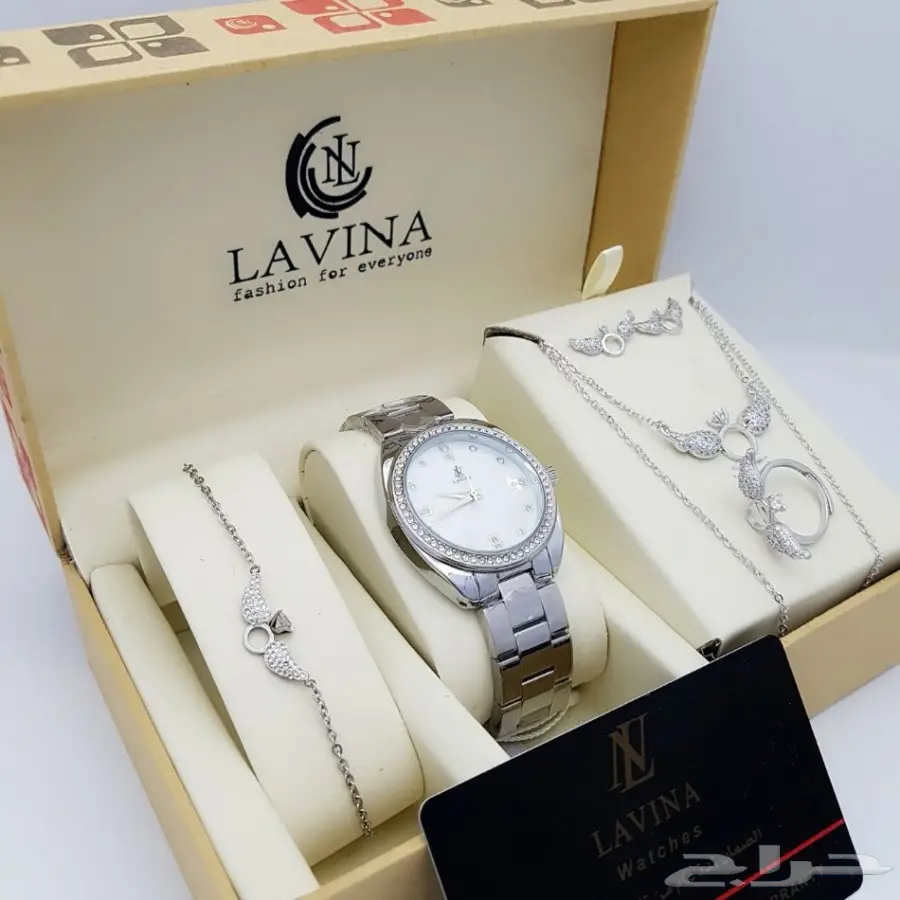  ساعات لافينا نسائي سل استيل مرة رووعة (image 17)