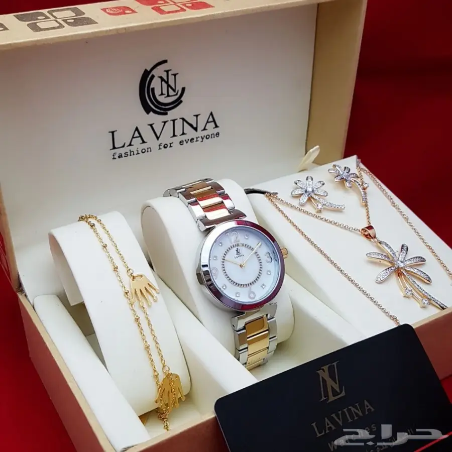  ساعات لافينا نسائي سل استيل مرة رووعة (image 23)