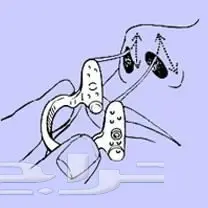  مانع الشخير البريطانى بلاستك طبي قطعتين (image 10)