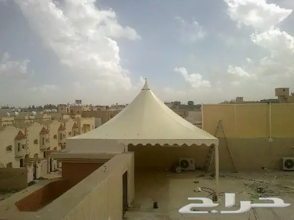 مظلات للسيارات- سواتر أنواع - خيام-  مستودعات (image 31)