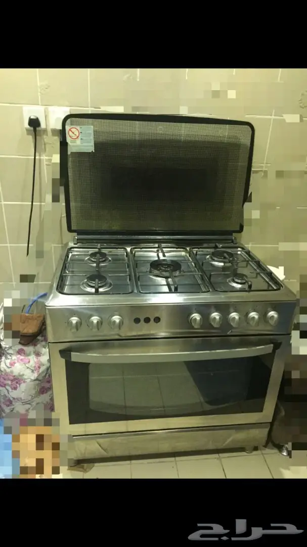 للبيع فرن غاز نظيف