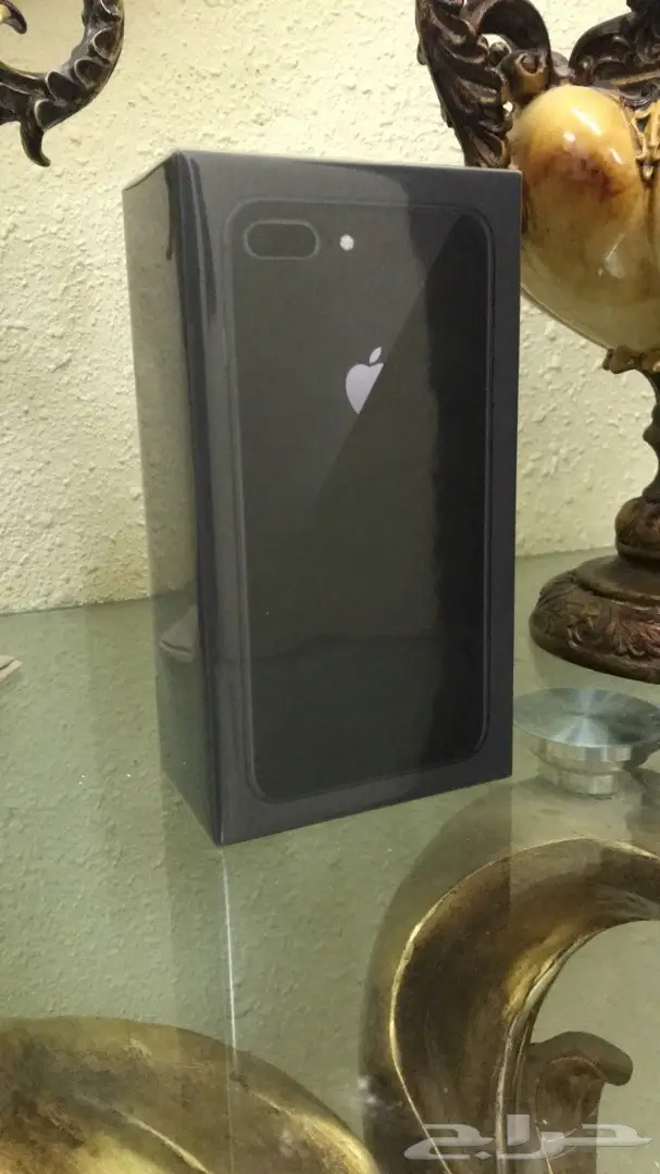 للبيع ايفون 8 بلس اسود جديد