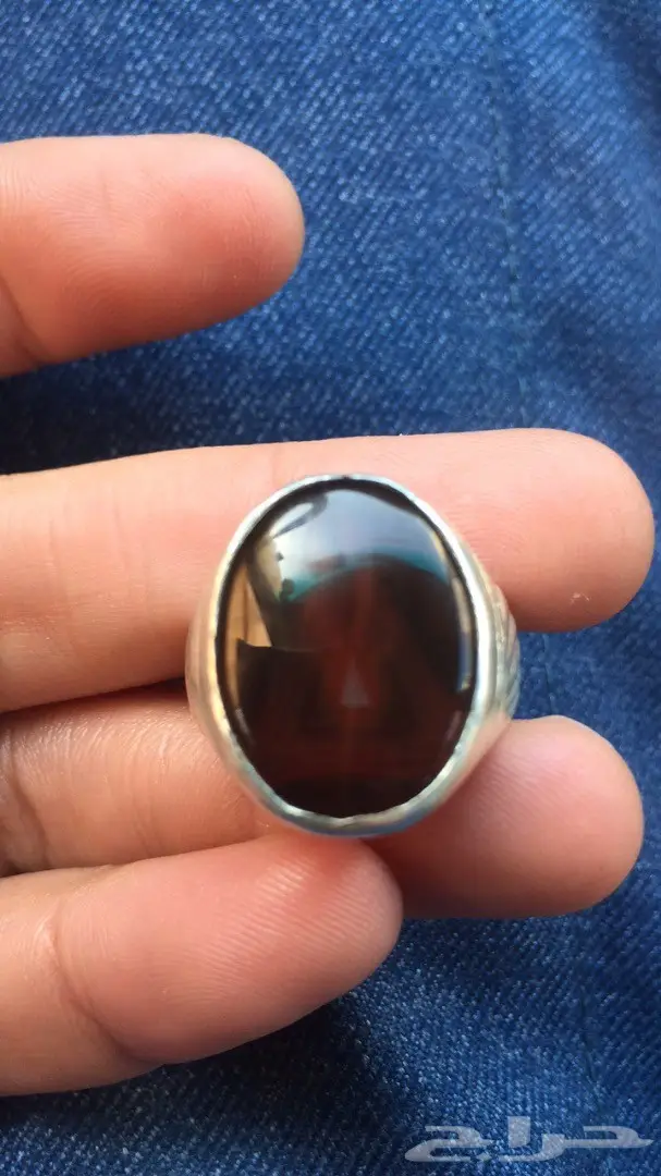 خاتم عقيق يماني كُبدي ذهب ثقيل - فرصة لا تُفوّت! (image 3)