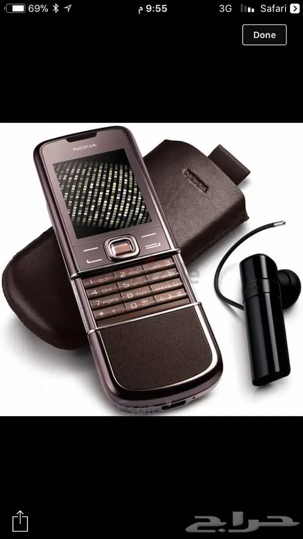 جوالات نوكيا 515-نوكيا 8800 سيروكو الاصليه أح (image 12)