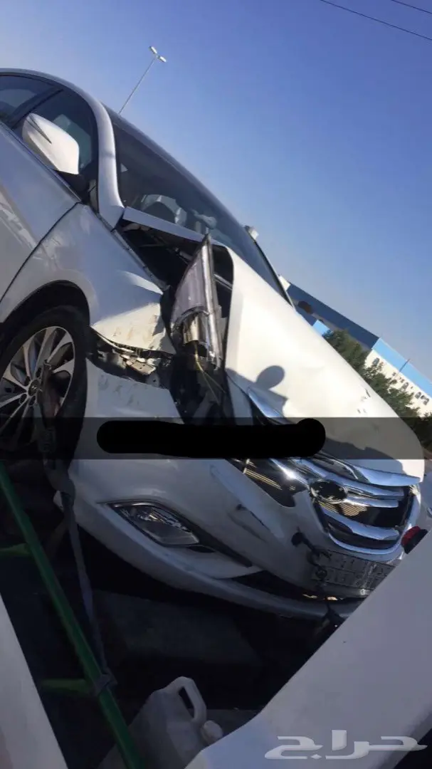 هونداي سوناتا 2014 نص فل مصدومة للبيع 