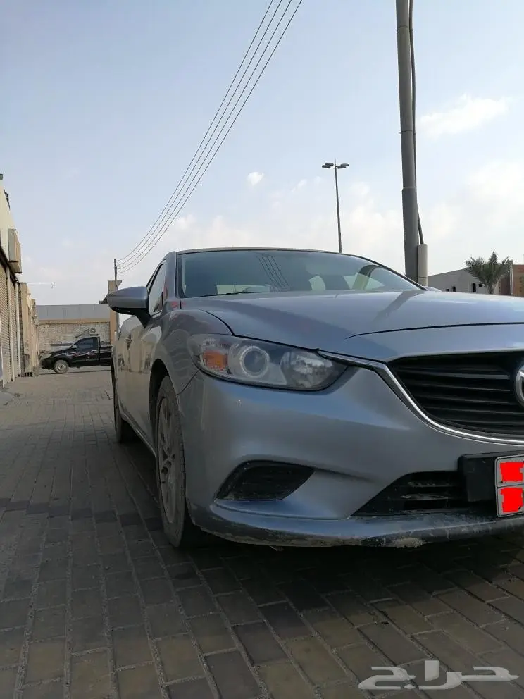 مازدا 6 ماشي فوق 80 ألف 2016 فضي (image 1)