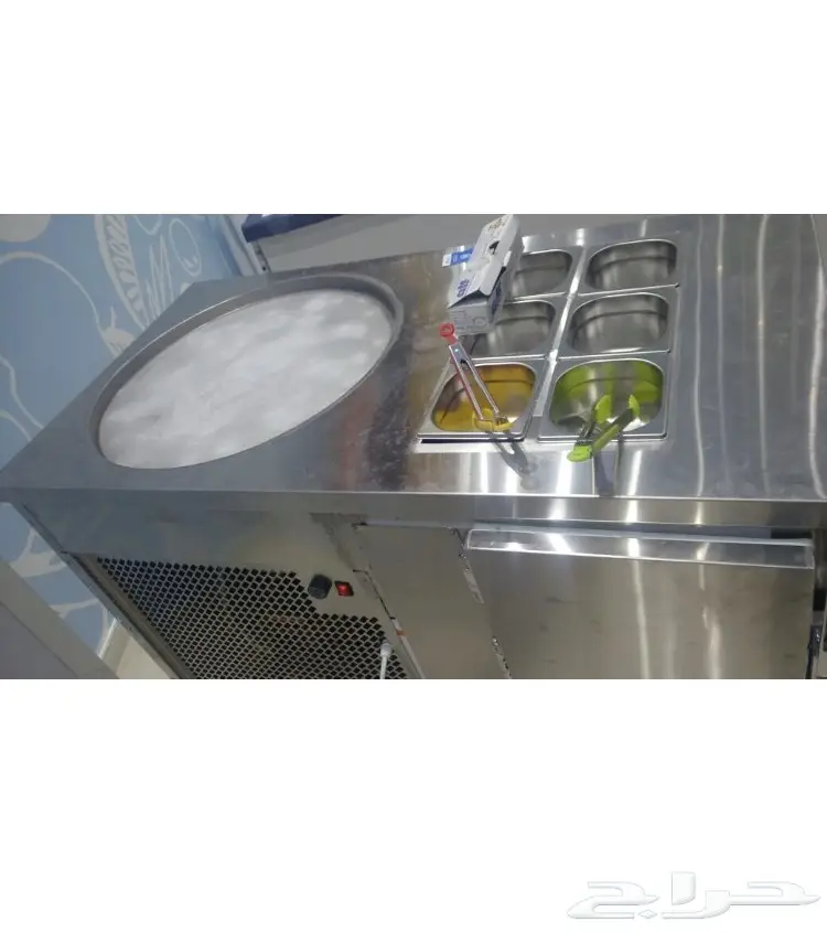 صاج ايسكريم للبيع مستعمل