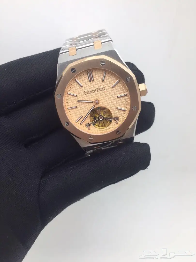 ساعات ماركة ادمر بيجت اوتوماتيك مكينة مكشوفة  (image 2)