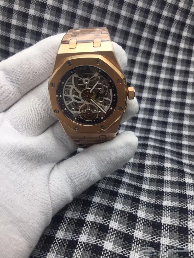 ساعات ماركة ادمر بيجت اوتوماتيك مكينة مكشوفة  (image 8)