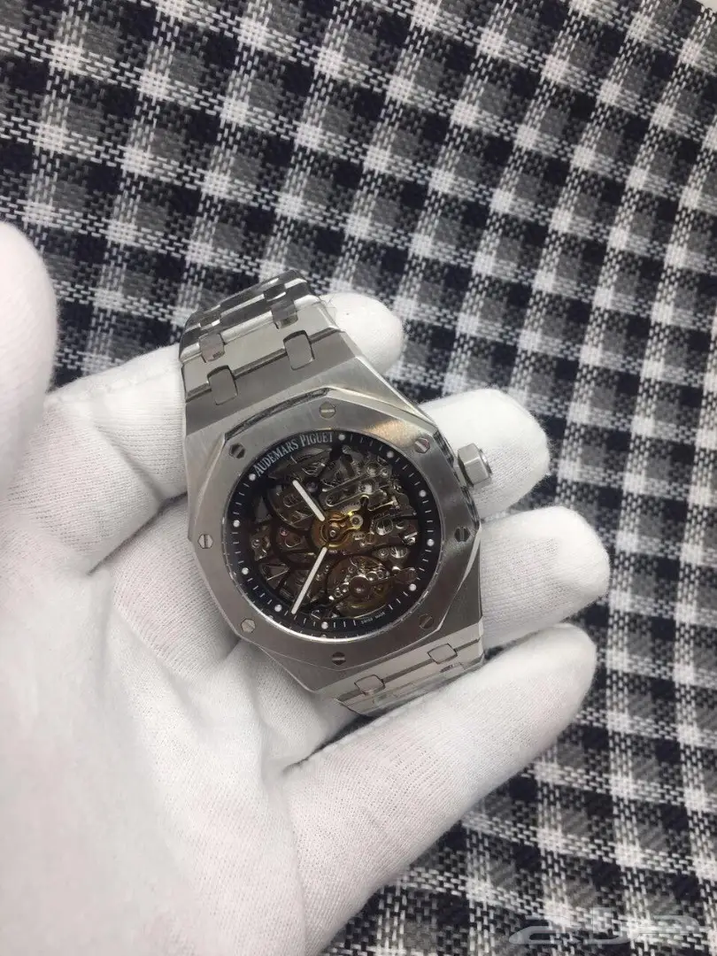 ساعات ماركة ادمر بيجت اوتوماتيك مكينة مكشوفة  (image 9)