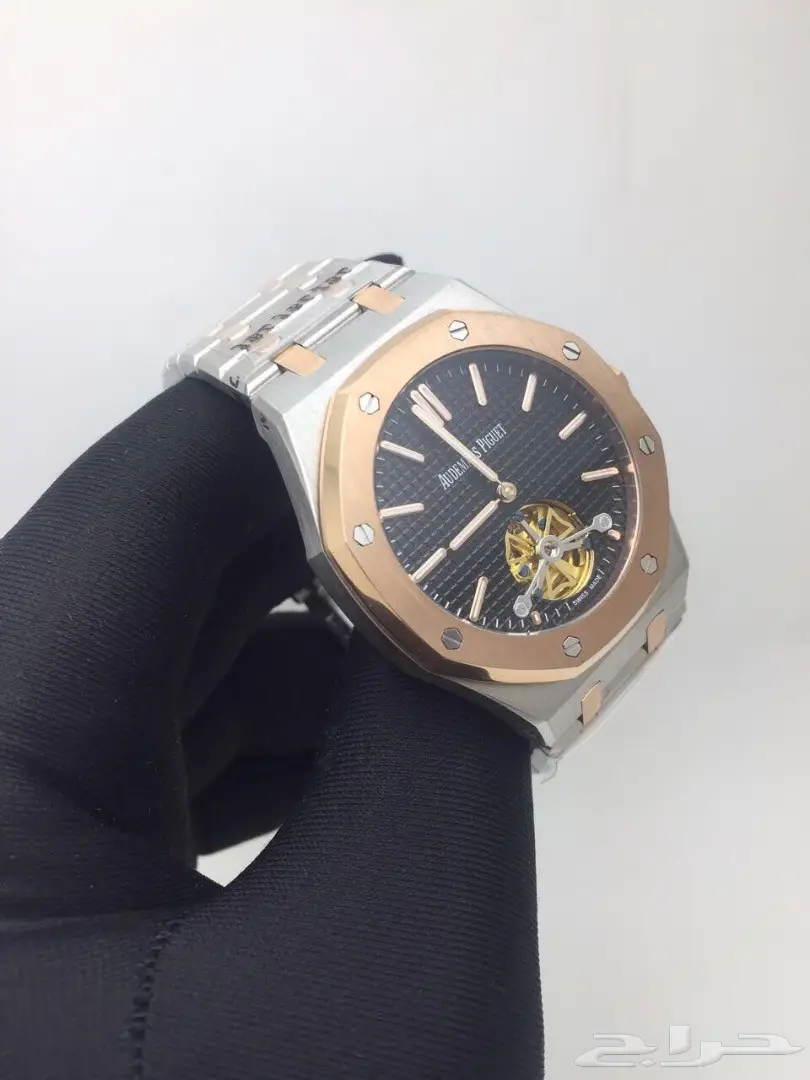 ساعات ماركة ادمر بيجت اوتوماتيك مكينة مكشوفة  (image 11)