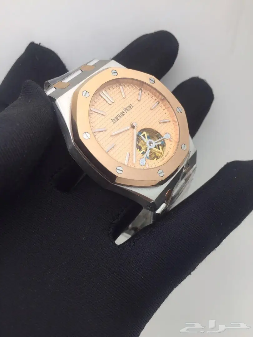 ساعات ماركة ادمر بيجت اوتوماتيك مكينة مكشوفة  (image 12)