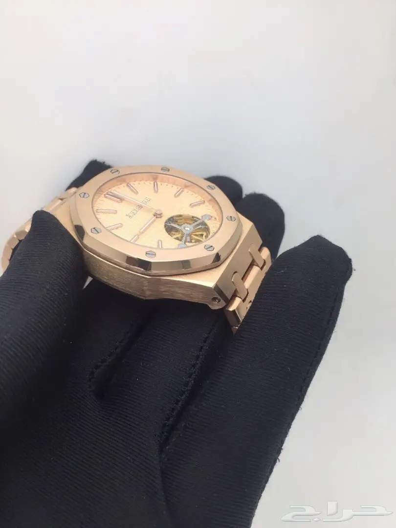 ساعات ماركة ادمر بيجت اوتوماتيك مكينة مكشوفة  (image 15)