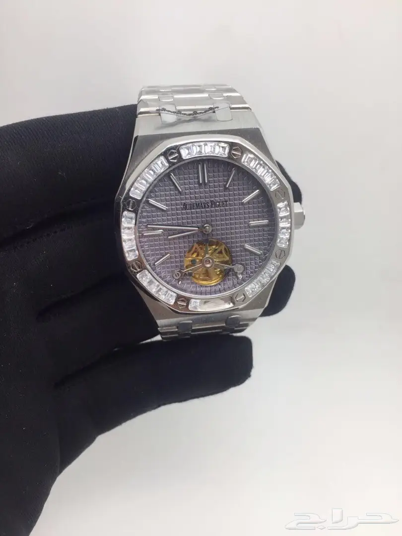 ساعات ماركة ادمر بيجت اوتوماتيك مكينة مكشوفة  (image 18)