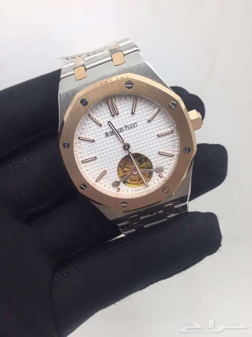 ساعات ماركة ادمر بيجت اوتوماتيك مكينة مكشوفة  (image 21)