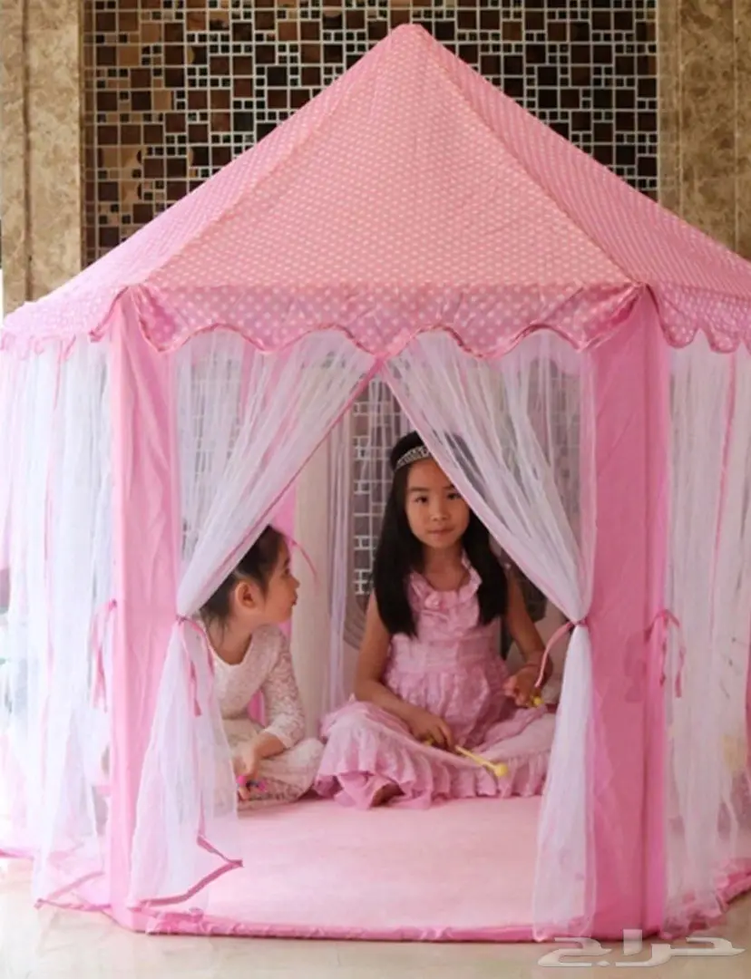 خيمة اطفال مخدات ااطفال بأشكال طفوليه (image 1)