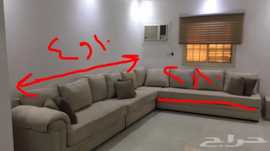 كنب L للبيع جده (image 4)