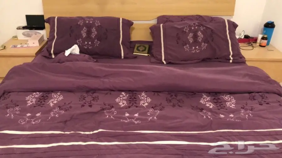 سرير نفرين2كومدينه خشبي للبيع (image 5)