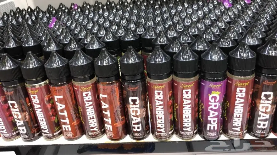 نكهات أمريكية وماليزية وشيش الأكترونية