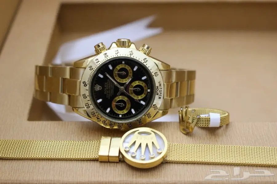 ساعه نسائي درجه نضيف ماركة رولكس موديل ديتونه (image 5)