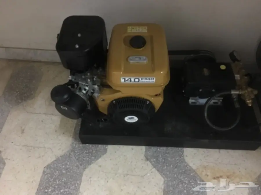 ماطور مع طرمبة ماء  (image 1)