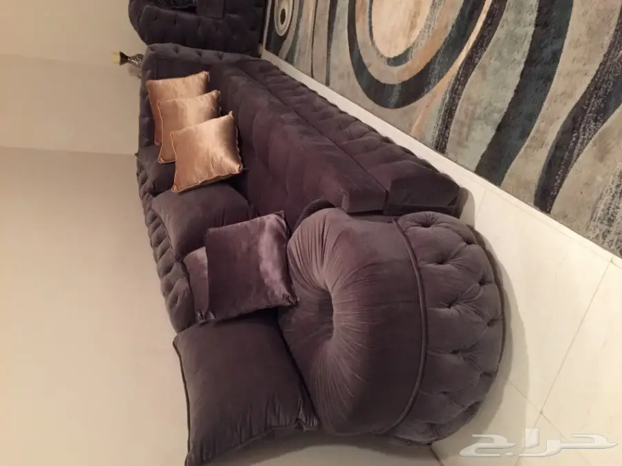 كنب رمادي للبيع