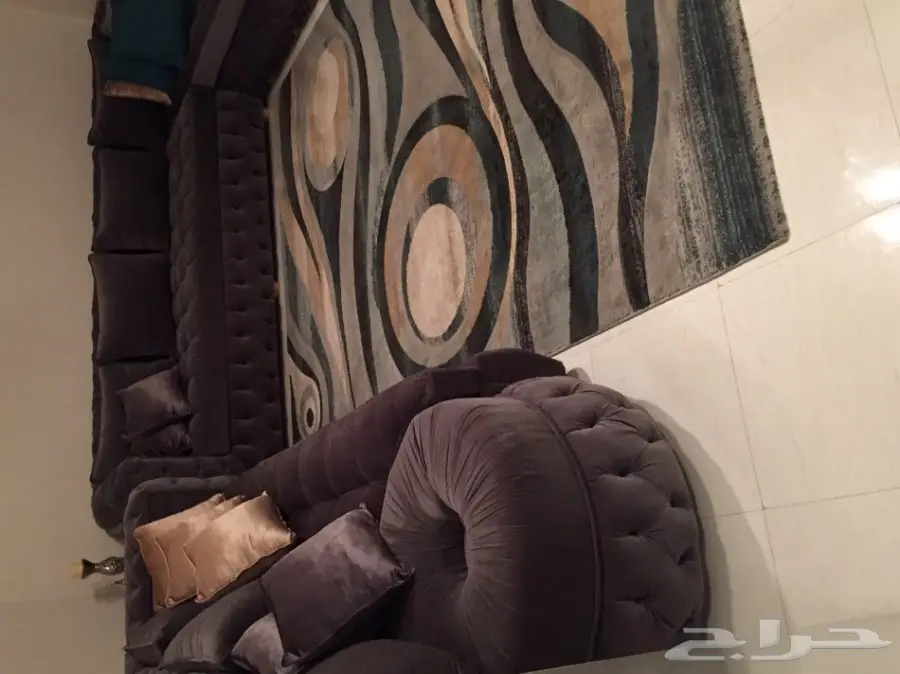 كنب رمادي للبيع (image 1)