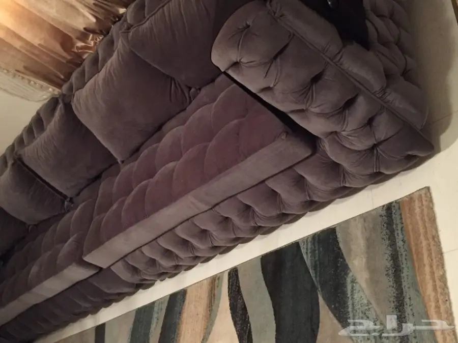 كنب رمادي للبيع (image 3)