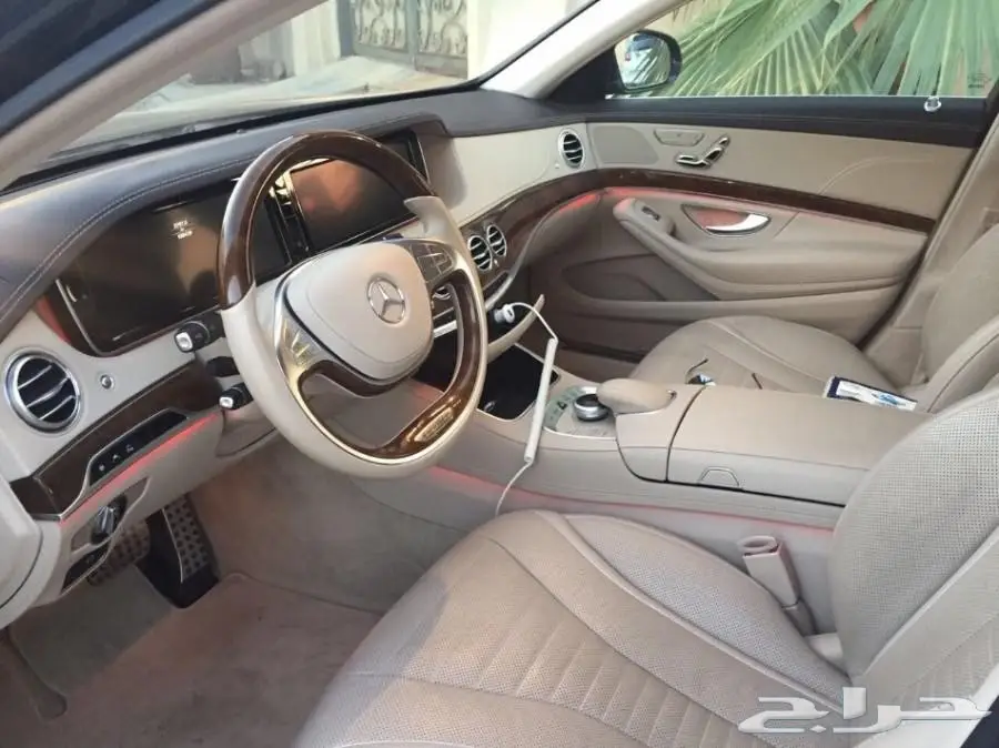 مرسيدس اليخت S500 موديل 2014 كت AMG نظيف جدا (image 9)