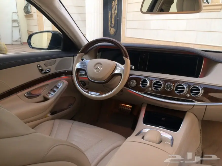 مرسيدس اليخت S500 موديل 2014 كت AMG نظيف جدا (image 10)
