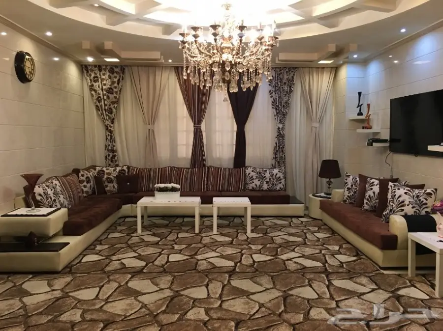 طقم كنب صالون كامل (image 1)