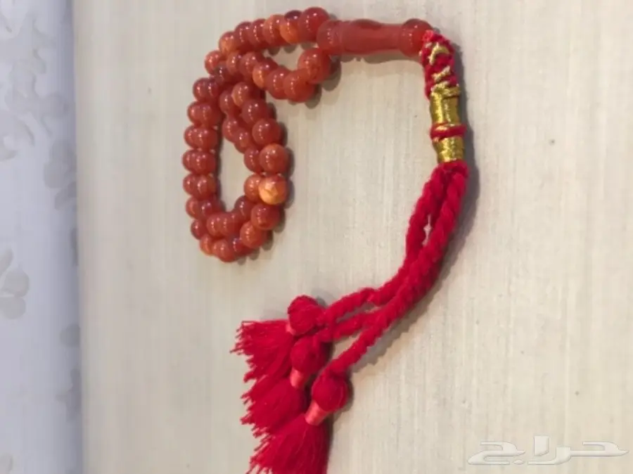 مزاد رقم 296 .. سبحة تراب كهرمان مميزه (image 1)