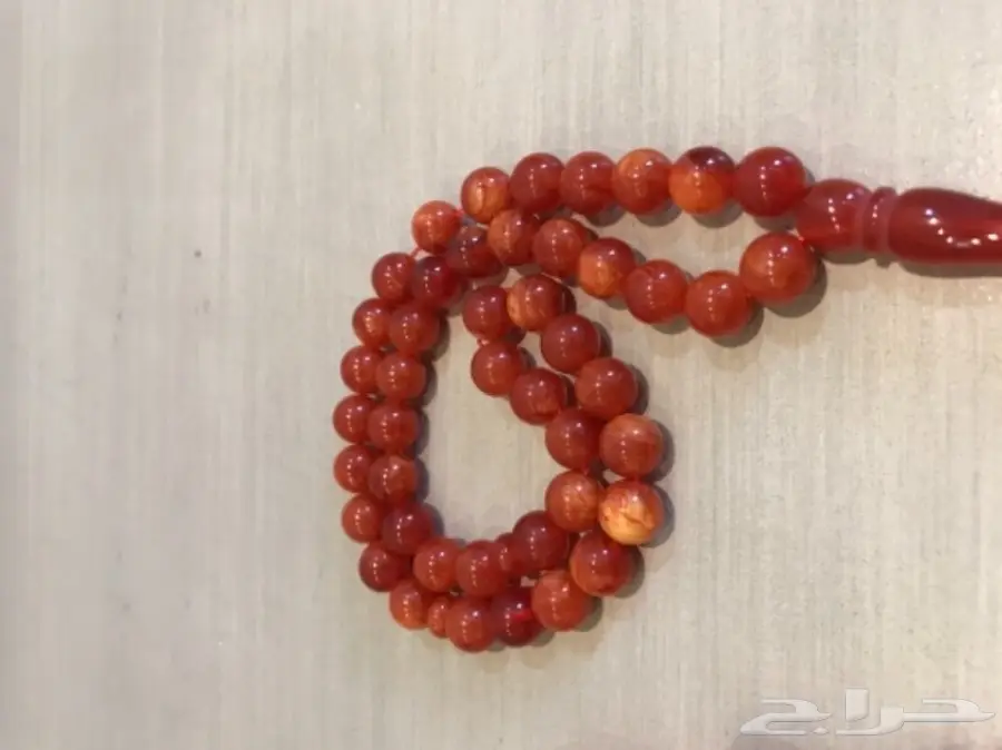 مزاد رقم 296 .. سبحة تراب كهرمان مميزه (image 2)